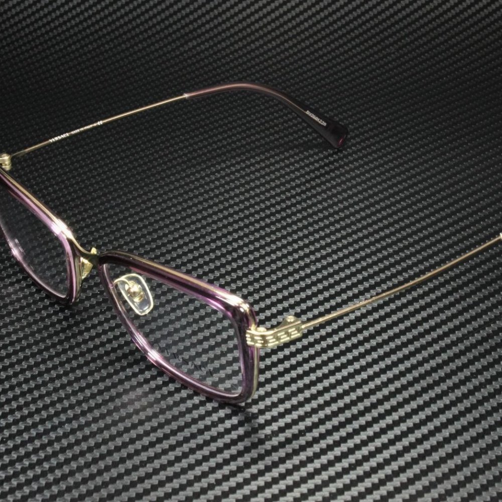 Versace Violet Gold 52mm Eyeglasses! NEW!